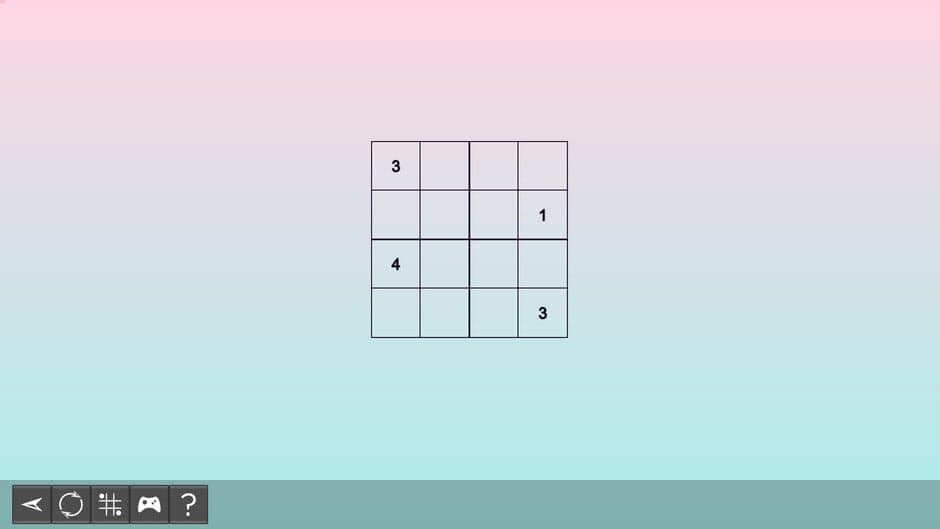 Скриншот 4 из My Sudoku: Classic 4x4 Easy 9