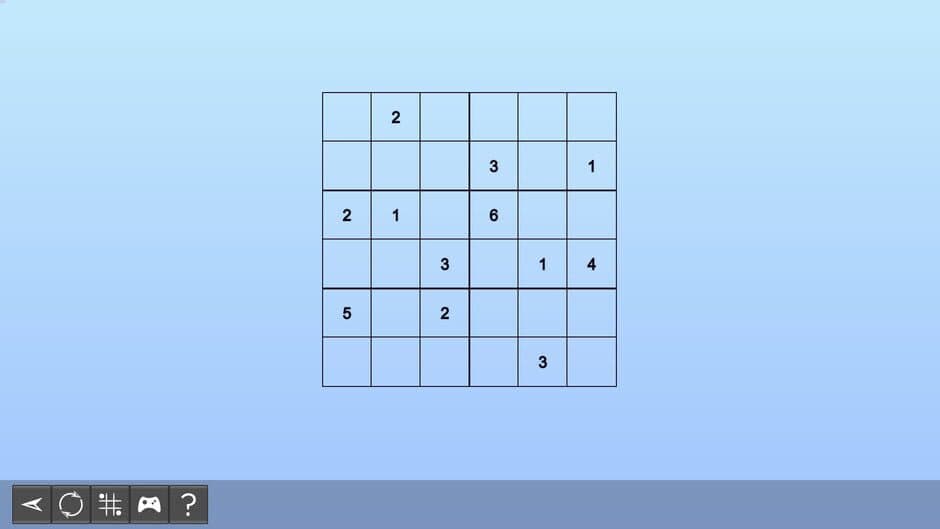 Скриншот 4 из My Sudoku: Classic 6x6 Easy 2