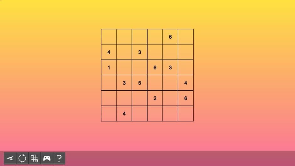 Скриншот 4 из My Sudoku: Classic 6x6 Easy 3