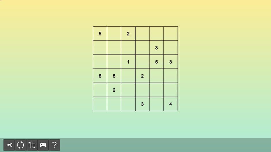 Скриншот 2 из My Sudoku: Classic 6x6 Easy 4