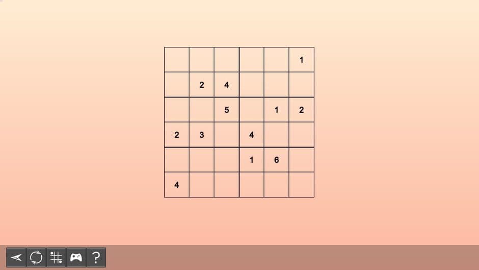 Скриншот 4 из My Sudoku: Classic 6x6 Easy 5