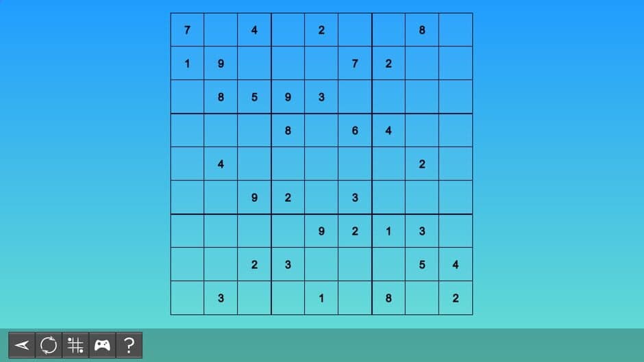 Скриншот 1 из My Sudoku: Classic 9x9 Hard 1