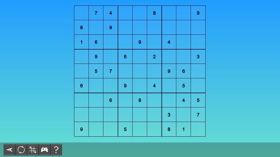 Скриншот 2 из My Sudoku: Classic 9x9 Hard 1