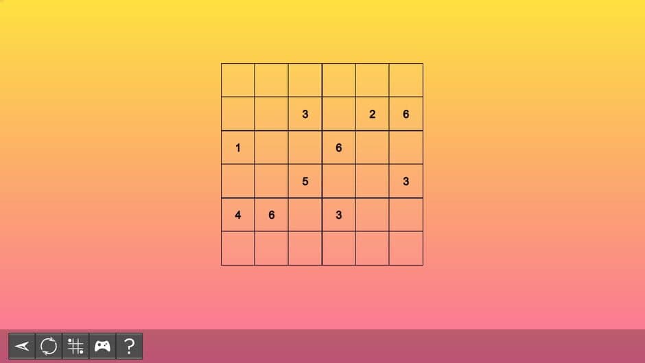 Скриншот 4 из My Sudoku: Classic 6x6 Medium 6