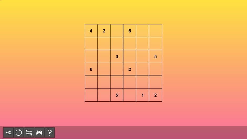 Скриншот 3 из My Sudoku: Classic 6x6 Medium 6
