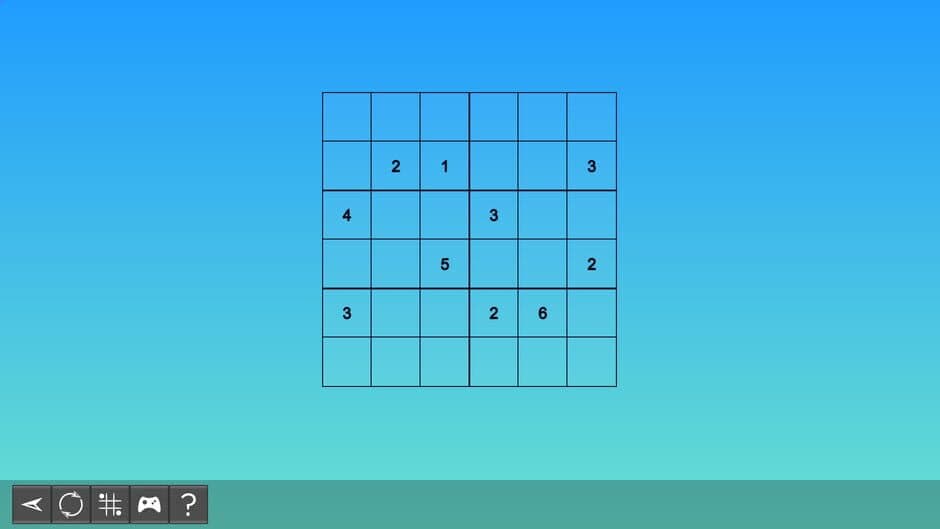 Скриншот 1 из My Sudoku: Classic 6x6 Medium 4