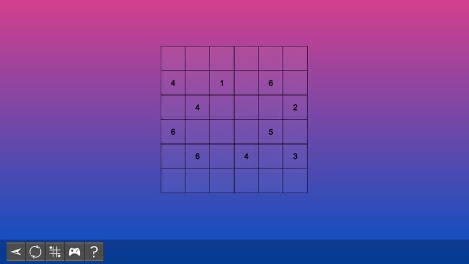 Скриншот 1 из My Sudoku: Classic 6x6 Medium 5