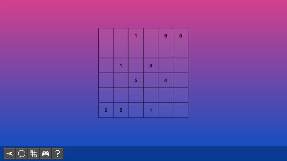 Скриншот 2 из My Sudoku: Classic 6x6 Medium 5