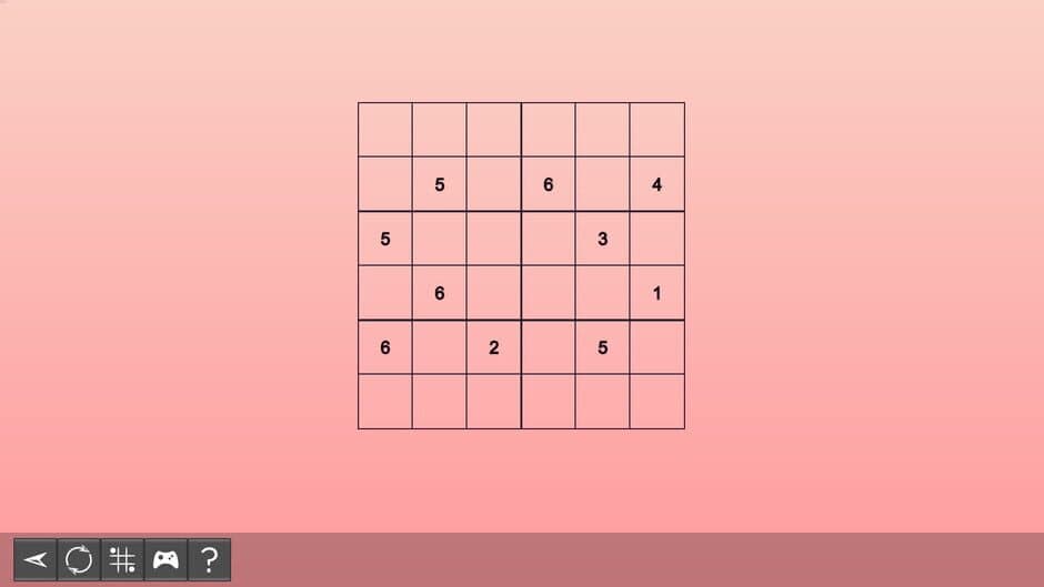 Скриншот 1 из My Sudoku: Classic 6x6 Medium 2