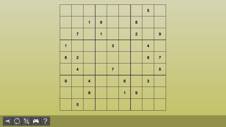 Скриншот 1 из My Sudoku: Classic 9x9 Medium 2