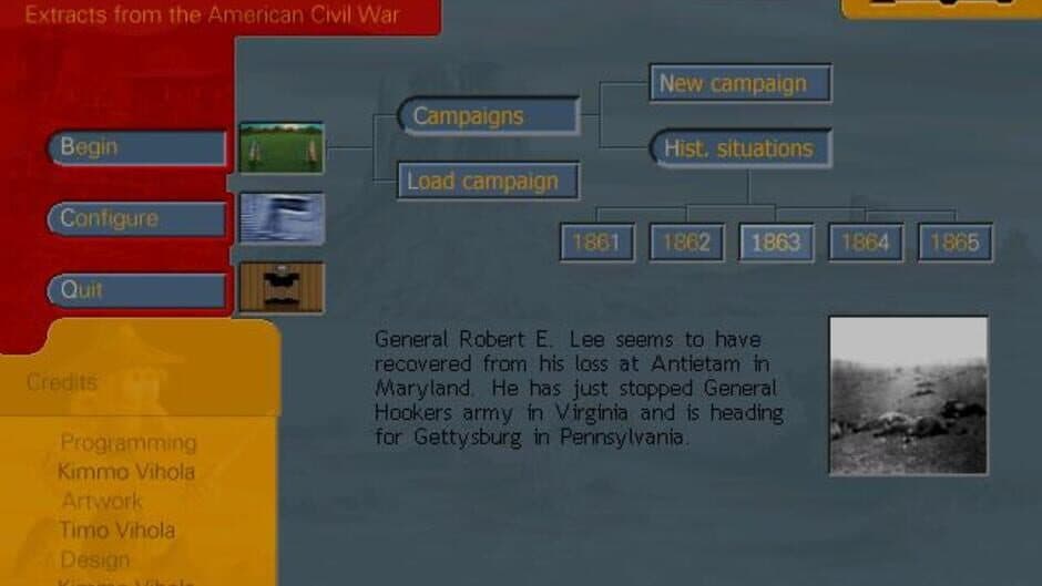 Скриншот 4 из Ata: Extracts from the American Civil War