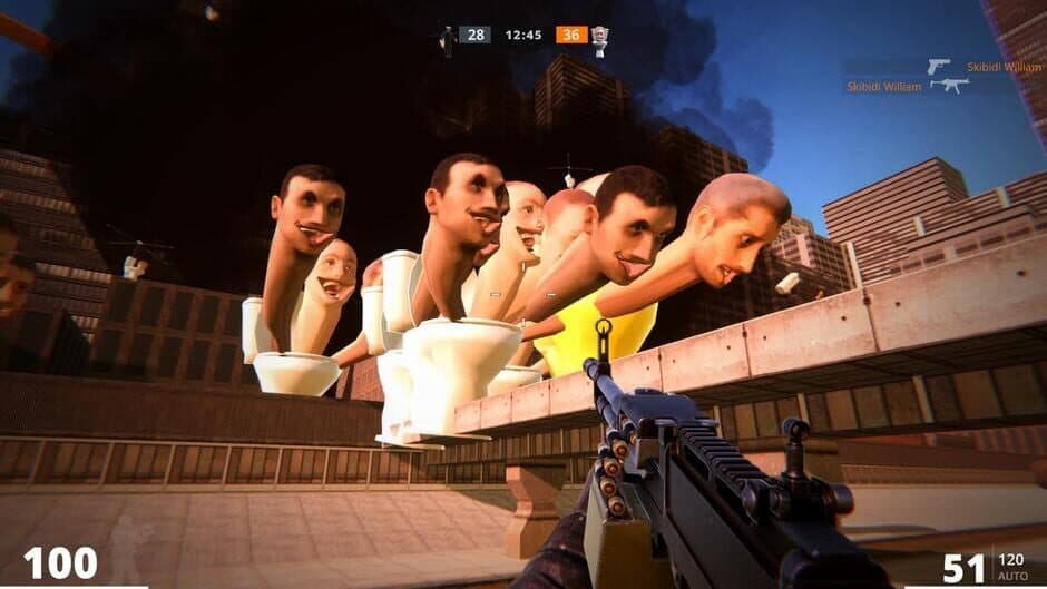 Скриншот 1 из Skibidi Toilet: Battle Royale