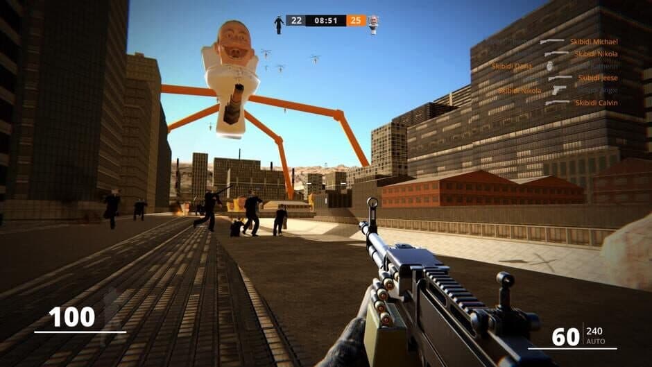 Скриншот 6 из Skibidi Toilet: Battle Royale