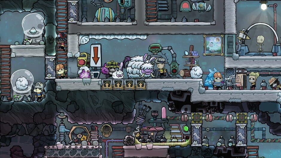 Скриншот 3 из Oxygen Not Included: The Frosty Planet Pack