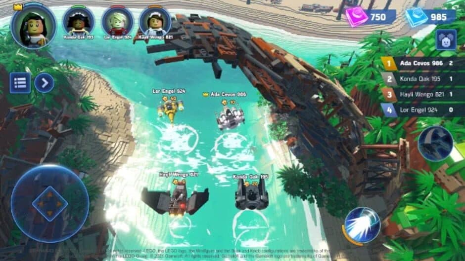 Скриншот 3 из LEGO Star Wars: Castaways