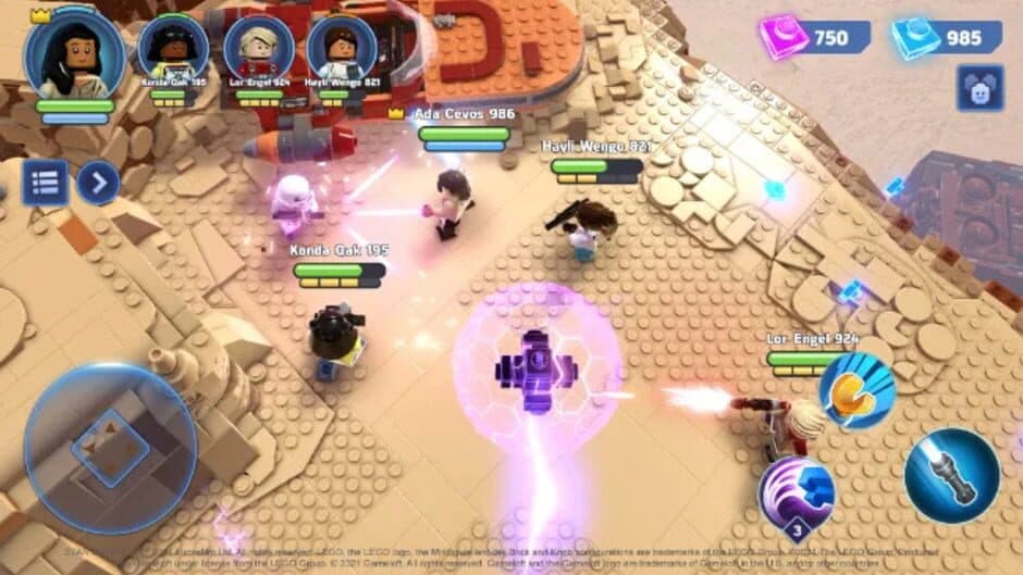 Скриншот 5 из LEGO Star Wars: Castaways