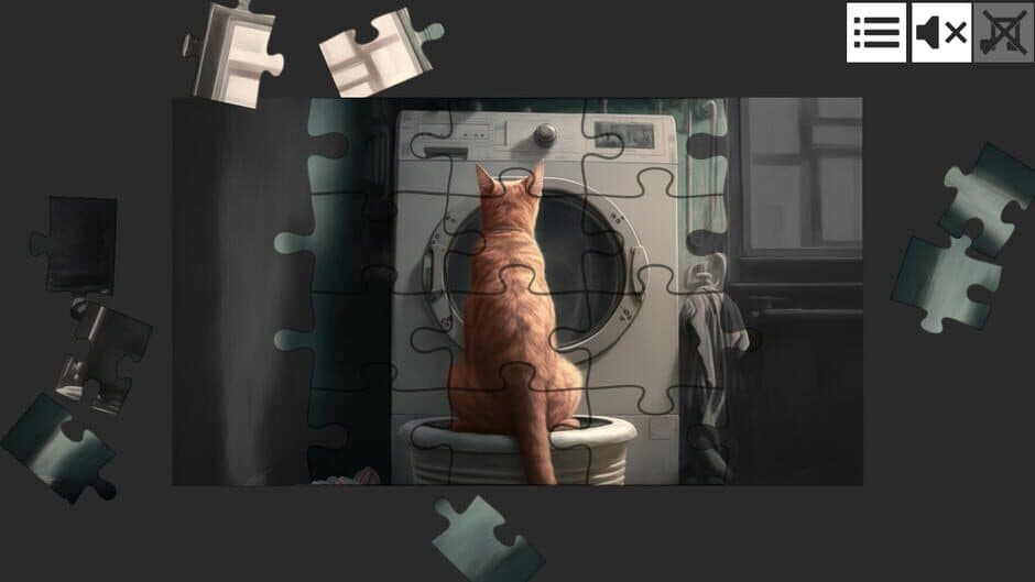 Скриншот 5 из Cat Jigsaw Puzzle Games
