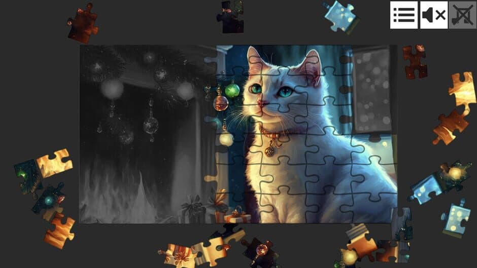 Скриншот 7 из Cat Jigsaw Puzzle Games