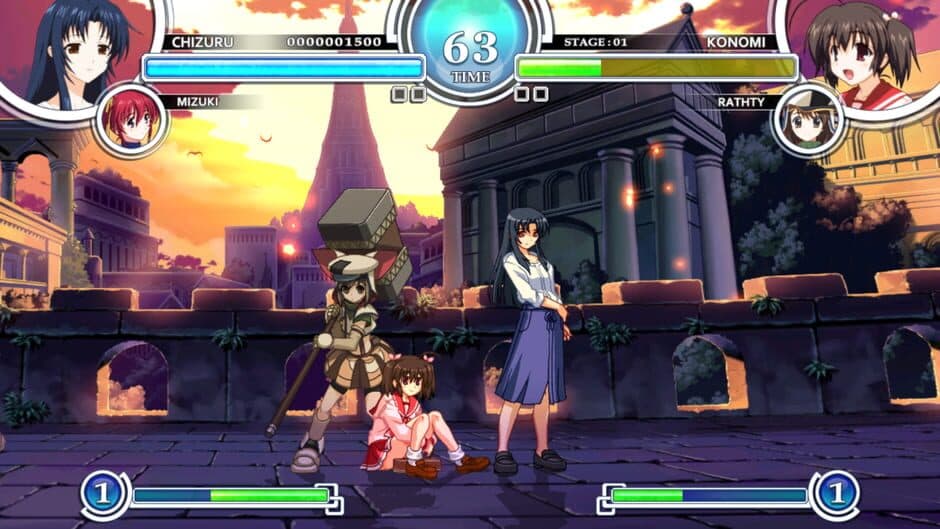 Скриншот 6 из Aquapazza: Aquaplus Dream Match