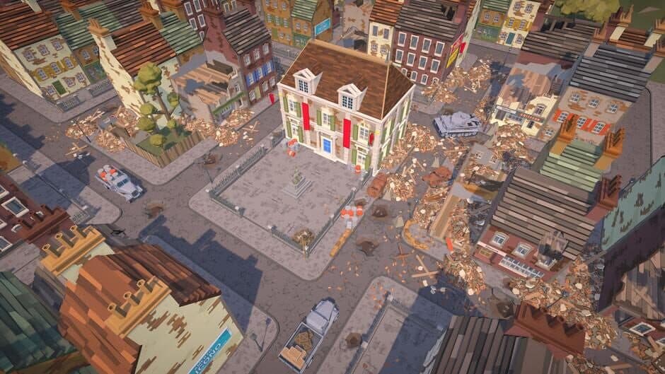 Скриншот 4 из World War II City Rebirth Tycoon