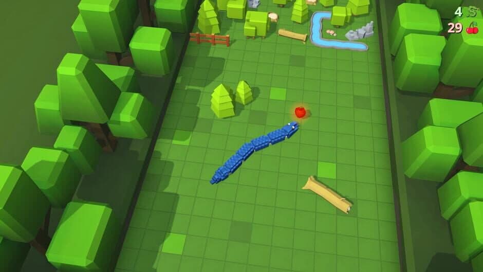 Скриншот 4 из Snaky Snakes