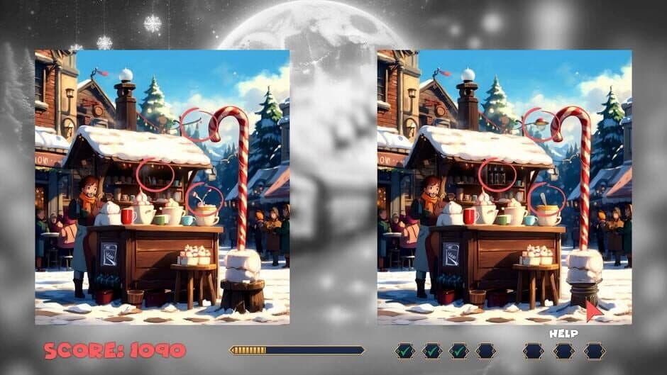 Скриншот 1 из Spot The Difference: Christmas Edition