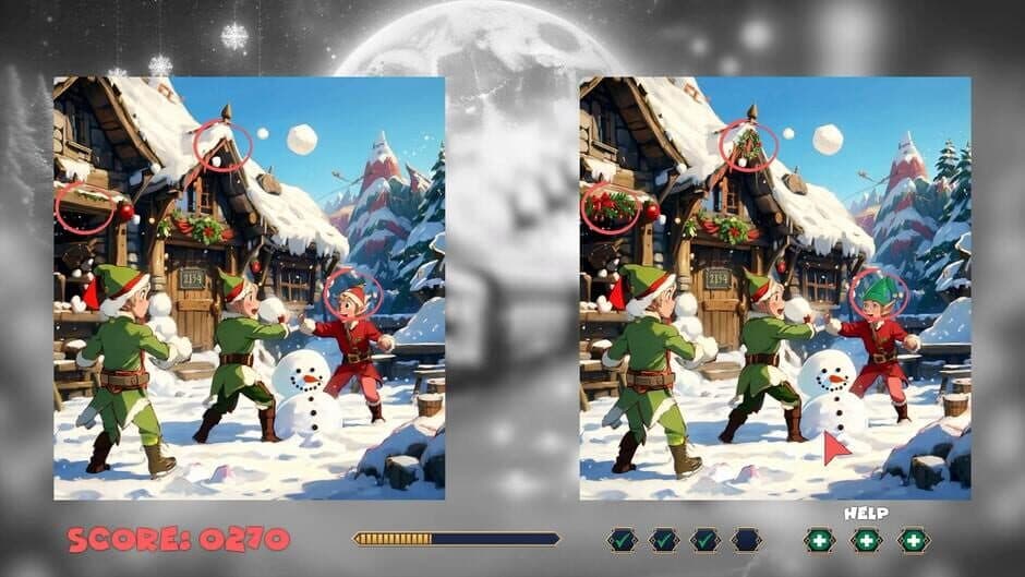 Скриншот 2 из Spot The Difference: Christmas Edition