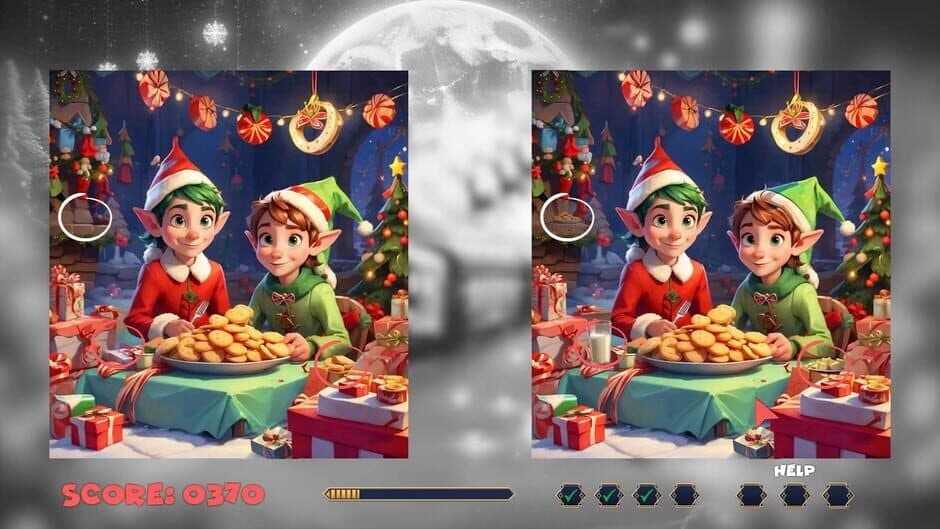 Скриншот 4 из Spot The Difference: Christmas Edition
