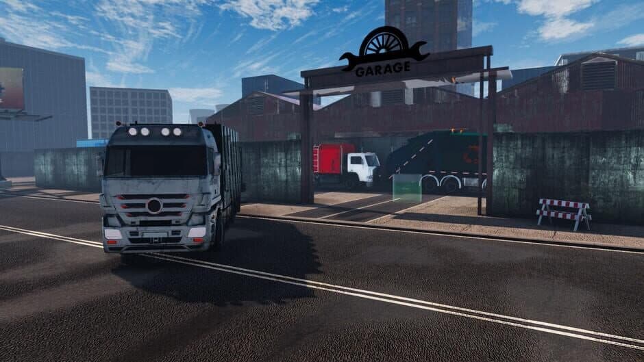 Скриншот 1 из Euro Truck Sim Driver Simulator 24: Garbage