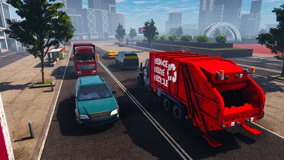 Скриншот 5 из Euro Truck Sim Driver Simulator 24: Garbage