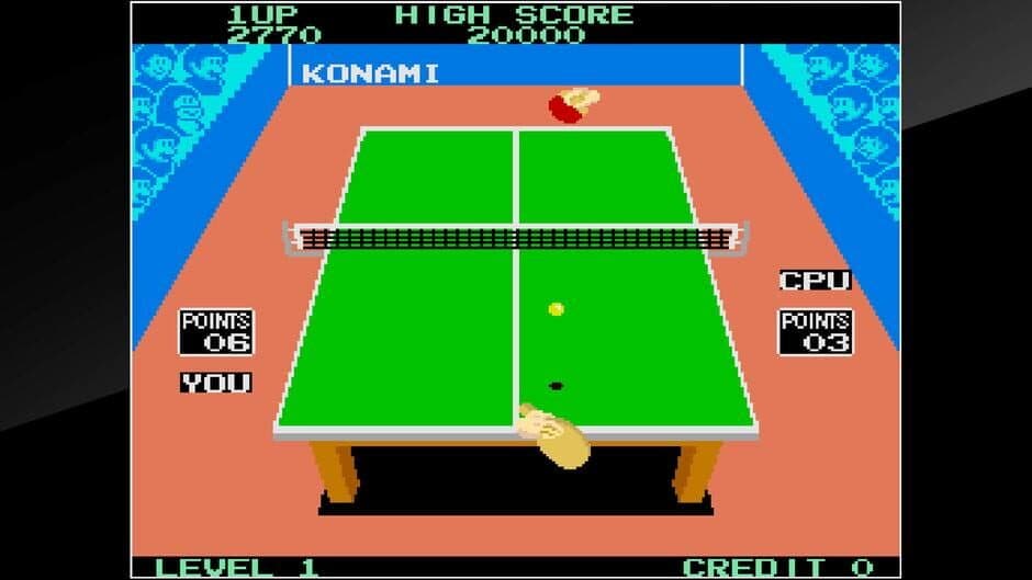 Скриншот 1 из Arcade Archives: Konami's Table Tennis
