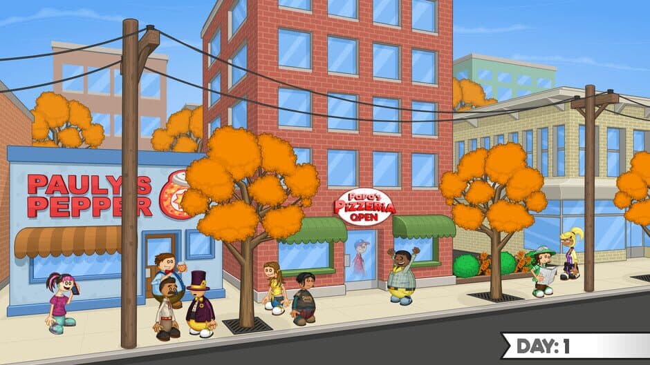 Скриншот 1 из Papa's Pizzeria Deluxe
