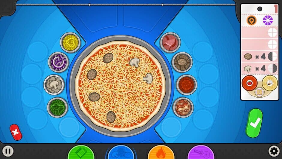 Скриншот 9 из Papa's Pizzeria Deluxe