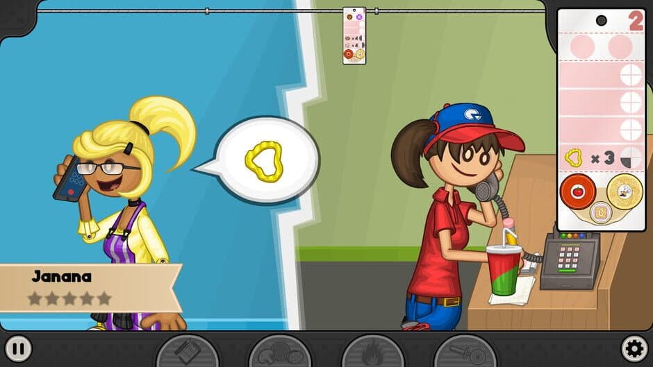 Скриншот 6 из Papa's Pizzeria Deluxe