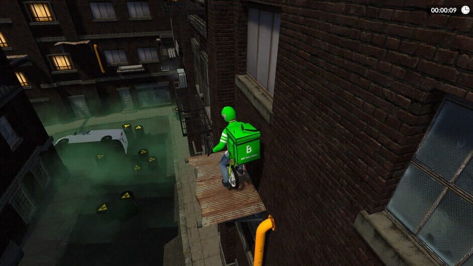 Скриншот 2 из Unicycle Pizza Time!