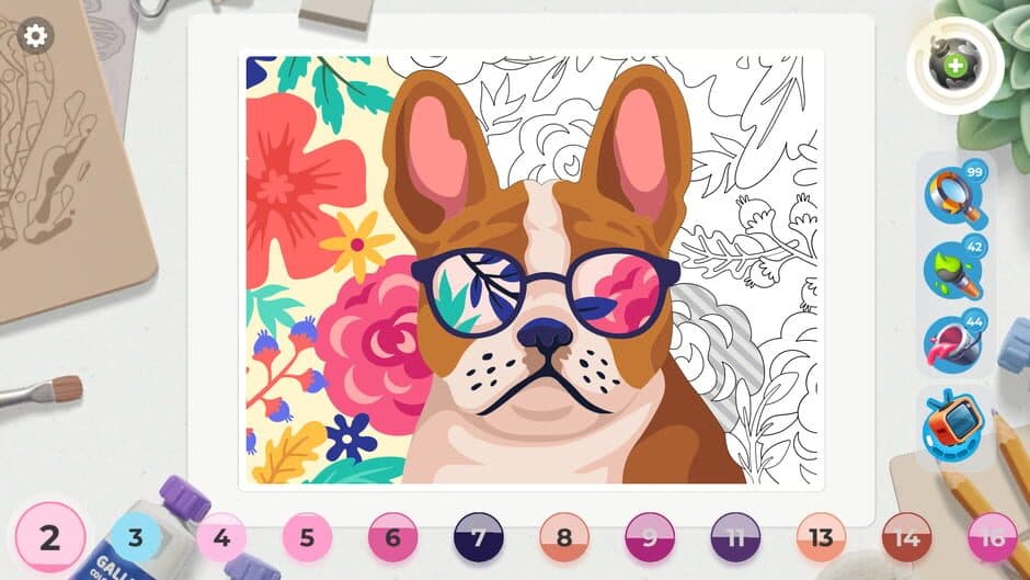 Скриншот 5 из Gallery: Coloring book & decor