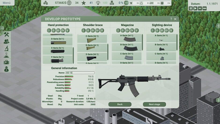 Скриншот 4 из Werner Waffenwerke: Arms Tycoon