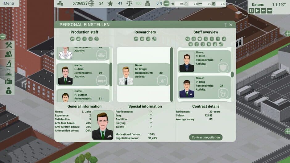 Скриншот 5 из Werner Waffenwerke: Arms Tycoon
