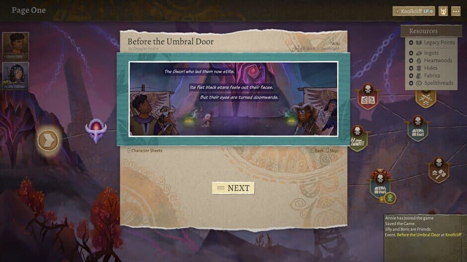 Скриншот 1 из Wildermyth: Omenroad