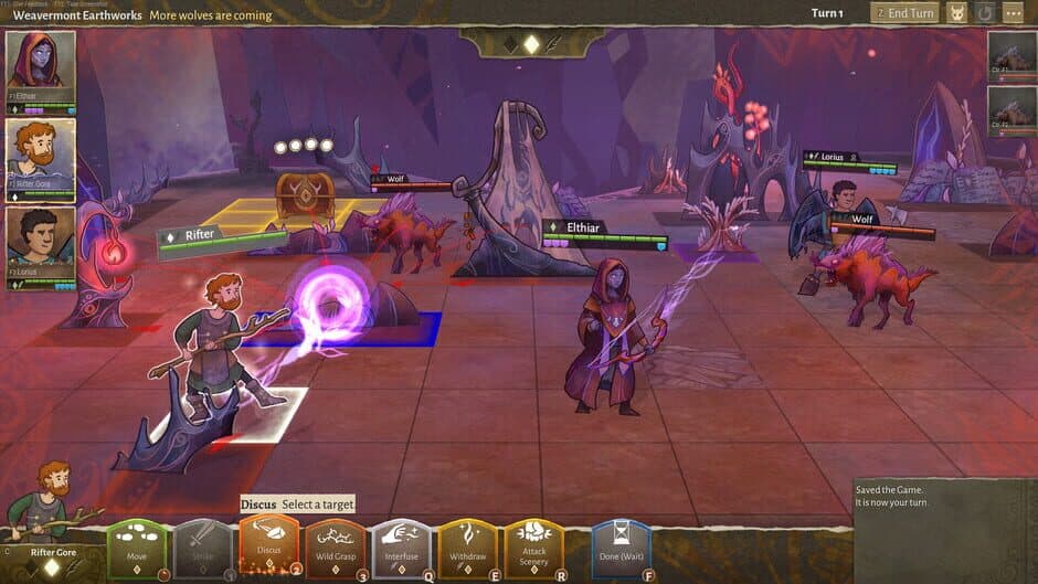 Скриншот 6 из Wildermyth: Omenroad