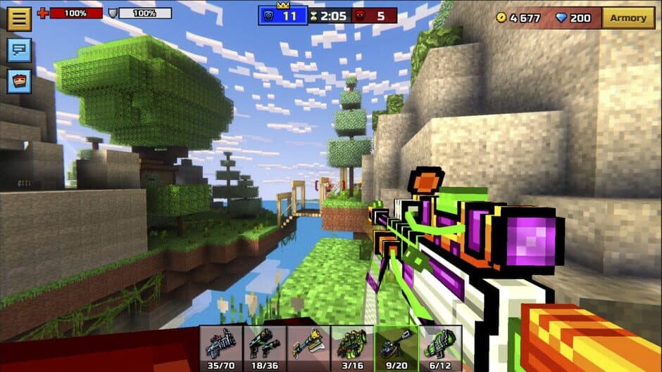 Скриншот 4 из Pixel Gun 3D: Deadly Toys Set
