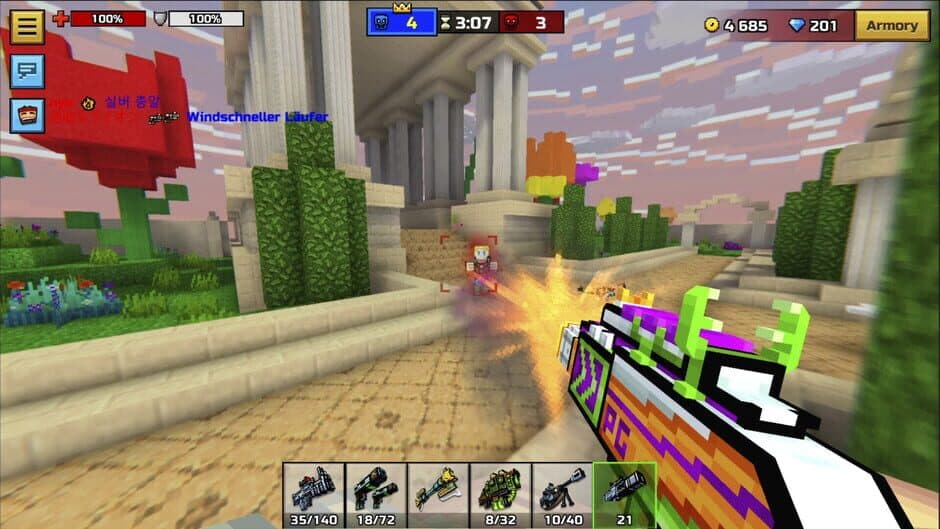 Скриншот 5 из Pixel Gun 3D: Deadly Toys Set