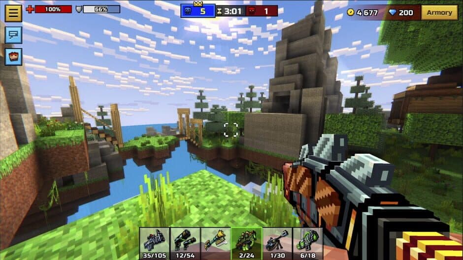 Скриншот 9 из Pixel Gun 3D: Wastelands Set