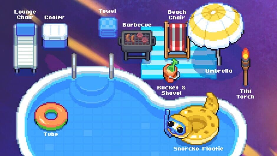 Скриншот 1 из Moonstone Island: Pool Party DLC Pack