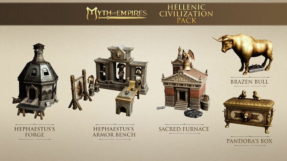 Скриншот 7 из Myth of Empires: Hellenic Civilization Pack