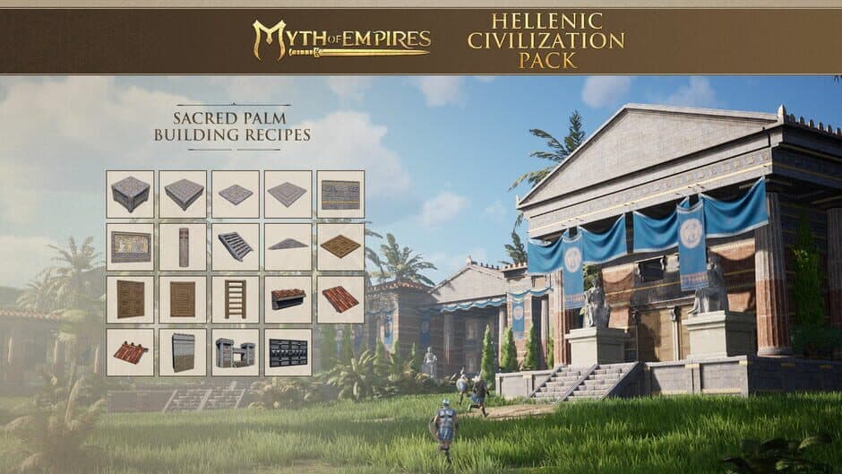 Скриншот 6 из Myth of Empires: Hellenic Civilization Pack