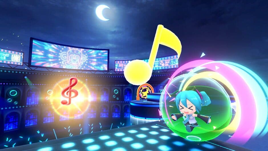 Скриншот 1 из Super Monkey Ball: Banana Rumble - Hatsune Miku
