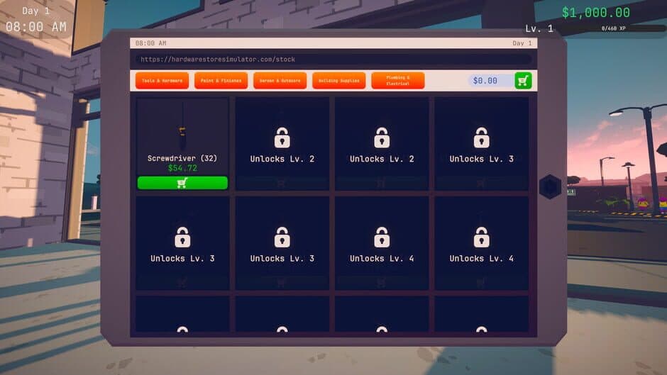 Скриншот 2 из Hardware Store Simulator