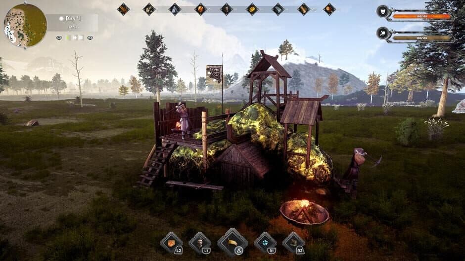 Скриншот 2 из Viking Colony Builder Valhalla