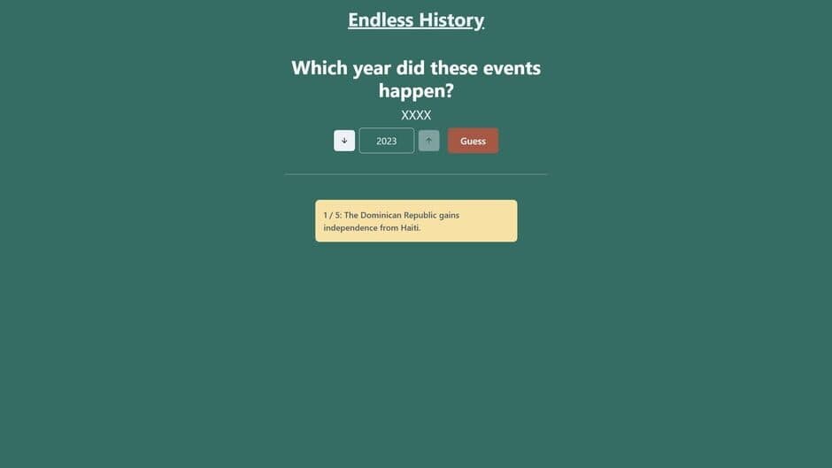 Скриншот 1 из Endless History
